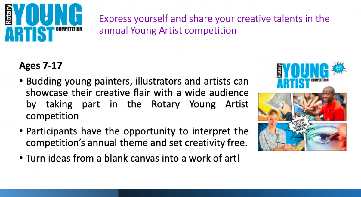 Young Artist Competition Rotary Club of Turton